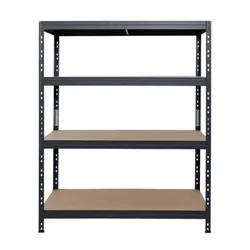 Polica metalna 180x120x45cm 4 police mdf rivet l