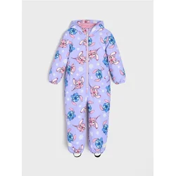 Sinsay - Kombinezon s kapuljačom Stitch - ljubičasto