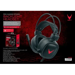 Omega Gaming Slušalice VH6020B, Crne