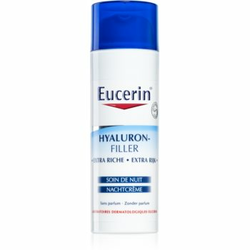 Eucerin Hyaluron-Filler noćna krema protiv bora za suhu i vrlo suhu kožu lica Extra Rich 50 ml