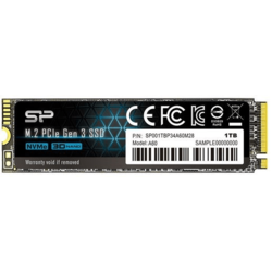 SSD Silicon Power P34A60 1TB M.2 2280 PCI-E x4 Gen3 NVMe (SP001TBP34A60M28)