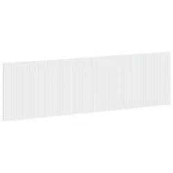 vidaXL Visoka postelja za pritrditev na steno ARNHEM Bela