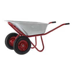 Garden Line FÚRIK - OBJEM 140 L - RDEČA /2 kolesa/*0671