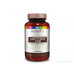 NUTRIONE Soy Lecithin 1200 mg 80 gel kapsula