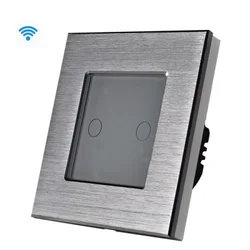 Exeshop 2g wi-fi pametni prekidačI al silver (WiFi touch switch) ( ss026 )