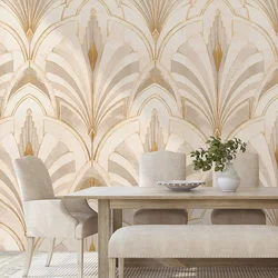 Tapeta razkošna geometrija art deco - 539x363