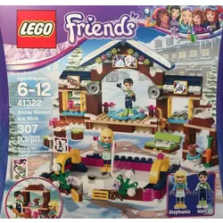 Building Bricks Lego Friends Snow Resort Ice Rink LE 41322