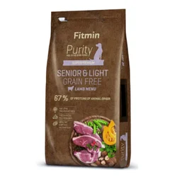 Fitmin Dog Purity Grain Free Senior & Light Jagnjetina, hrana za pse 12kg