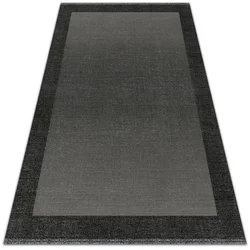 Decormat Zunanja preproga Siv okvir 60x90 cm