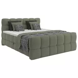 Boxspring Krevet Brisbane 140/200 cm , zelena