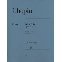 CHOPIN:ETUDE E-DUR OP.10 NO.3 FOR PIANO