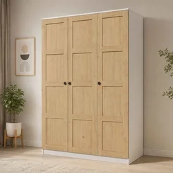 Hanah Home ormar Loren 1600-230, 135,8 cm, orah / beli