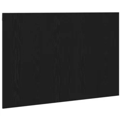 vidaXL vidaXL Posteljna naslonjala Črno hrast 120x1,5x80 cm Umetno les, (22008415)