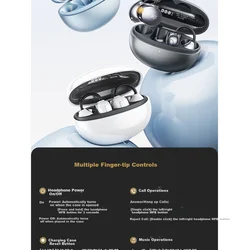 IKF Bluetooth slušalice AirClip Pro, Bele