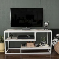 Hanah Home TV Komoda Lorin, 120,2x60x35,2 cm, Bela