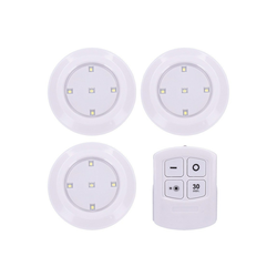 Solight WL906 - Komplet 3x LED prigušiva svetiljke sa daljinskim upravljačem LED/3xAAA