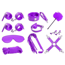 KOMPLET INTOYOU BDSM Line Bondage Set 10 pcs Purple