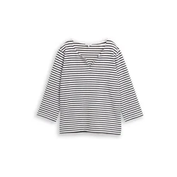 TOM TAILOR Majica marine/bela