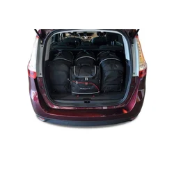KJUST Komplet 4 kosov potovalnih torb AERO za RENAULT GRAND SCENIC 2009-2013
