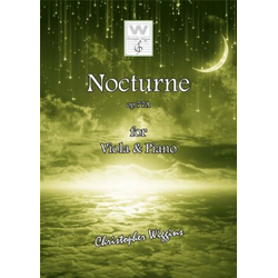 WIGGINS:NOCTURNE OP.77A FOR VIOLA & PIANO