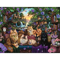 Ravensburger - Puzzle Hišica Mačji rep - 2 000 kosov
