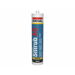 Silikon Soudal Silirub AQ aquarium črni 300ml