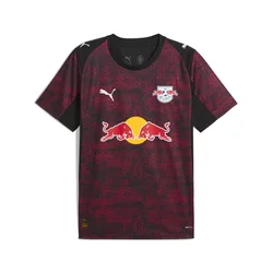 Mens Puma RB Leipzig 25/26 Third Jersey, Black, Size 3XL, Sport