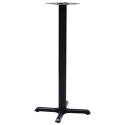 Noga za bistro stol crna 56 x 56 x 107 cm od lijevanog željeza