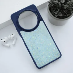 Maska za telefon Crystal Dots za Honor Magic 6 Lite/ X9b 5G, Plava
