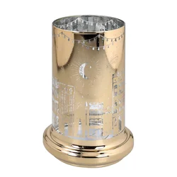 Tognana LED sveća Christmas Starry, 15 cm, Zlatne boje