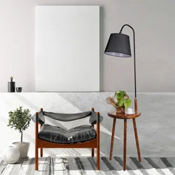 Aberto Design Podna lampa Demet , 160 cm, E27, Lešnik