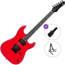 PSD Guitars SPS-100 Basic SET Red Električna kitara