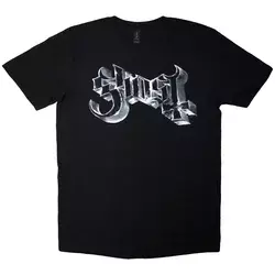 Ghost Chrome Logo Black M Majica