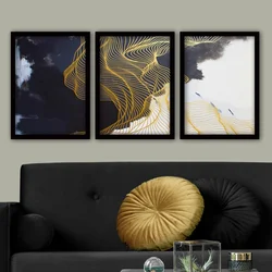 Wallity Set uramljenih slika 3SC186, 3 Dela