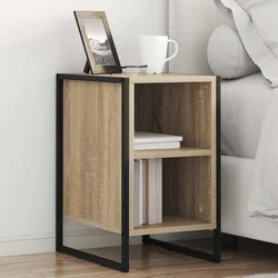 Noćni ormarić 2 pcs Sonoma 39,5 x 30 x 50 cm Konstruirano drvo
