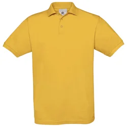 MAJICA KRATKI RUKAVI B&C SAFRAN POLO 180G ZLATNA ŽUTA L-EOL!!