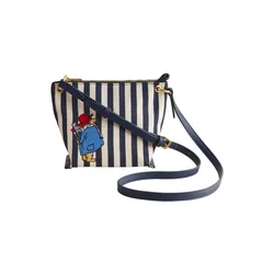 Cath Kidston Torba za čez ramo Paddington svetlo bež/temno modra/črna/bela
