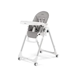 Peg Perego Hranilica za bebe Follow me Ice, 2u1, Siva