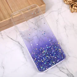 Maska za mobilni telefon Samsung Galaxy A25 5G GLITTER, Ljubičasta