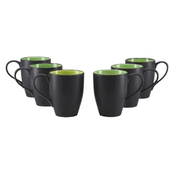 Creatable SET SKODELIC ZA KAVO Hot Green  6-delni 300 ml