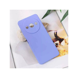 TERACELL Maska Soft Velvet za Xiaomi Redmi A3 ljubicasta