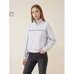 Sinsay - Oversize duks sa pamukom - svetlo siva