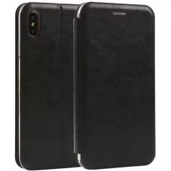 MCLF11-MOTOROLA E7 * Futrola Leather FLIP Black (299)