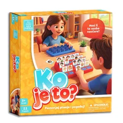 Društvena igra Ko je to? – pogađanje likova, 2 igrača, 3+