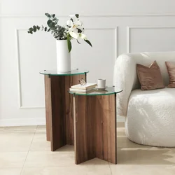 Hanah Home Set klub stolova, 2 komada Lily 40cm Orah
