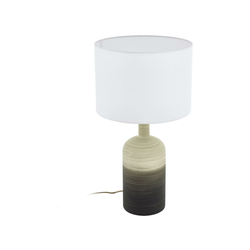 Eglo Azbarren stona lampa/1, e27, bež/keramik siva