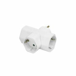 ELEMENTA razdelnik sa 3 utičnice TPF26/WH-P