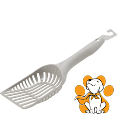 Moderna Handy Scoop With Lock Warm Grey, Lopatica Za Posip, Siva