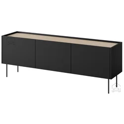 TV komoda Desin 170 3D - črna