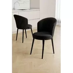 HANAH HOME Set stolica (2 dela) Risa Black